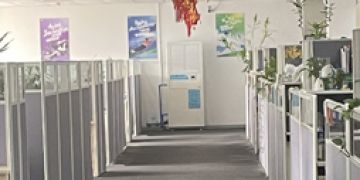 廣州電商園區大型辦公室降溫工程項目